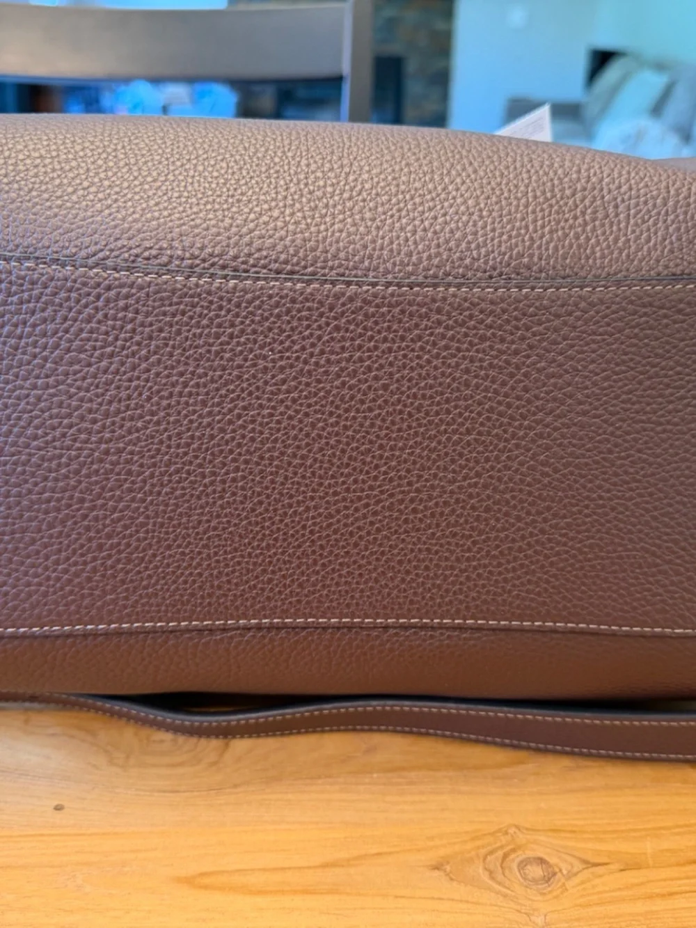 Coach Large Rowan in Maple - NWT